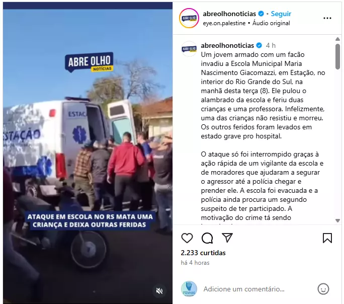 A importancia dos vigilantes nas escolas diante dos ataques. A importancia dos vigilantes nas escolas diante dos ataques.
